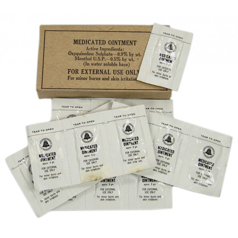 Set, Medicated ointment, Medical Supply Co. Set, Medicated ointment, Medical Supply Co.