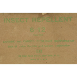 Bottle, Insect Repellent, 6-12