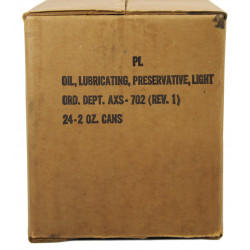 Can tin, Oil, Lubrificating, Preservative, Light, 1944