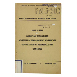 Field Manual 5-20 C, Camouflage des bivouacs, 1944 (French Version)