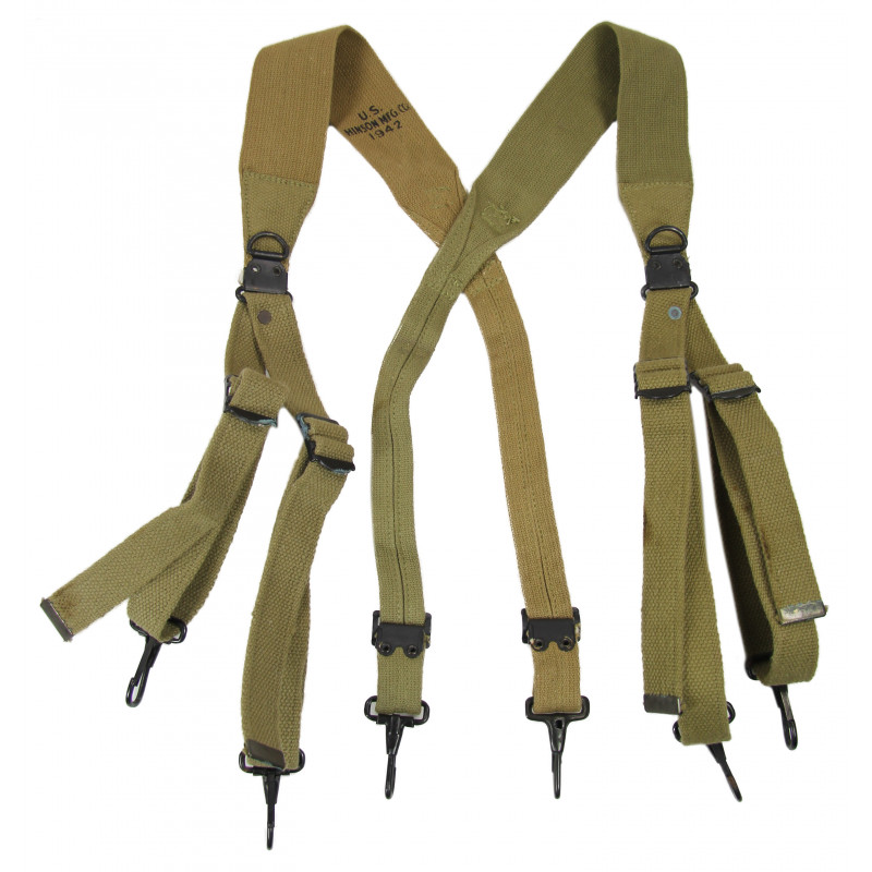 Suspenders, M-1936, HINSON MFG. Co., 1942 Suspenders, M-1936, HINSON MFG. Co., 1942