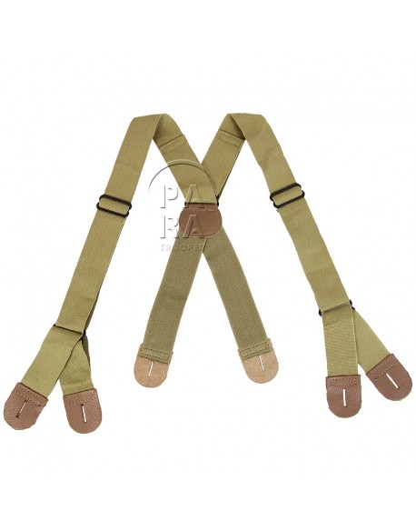 Suspenders, Jump Trousers, M-1942, khaki