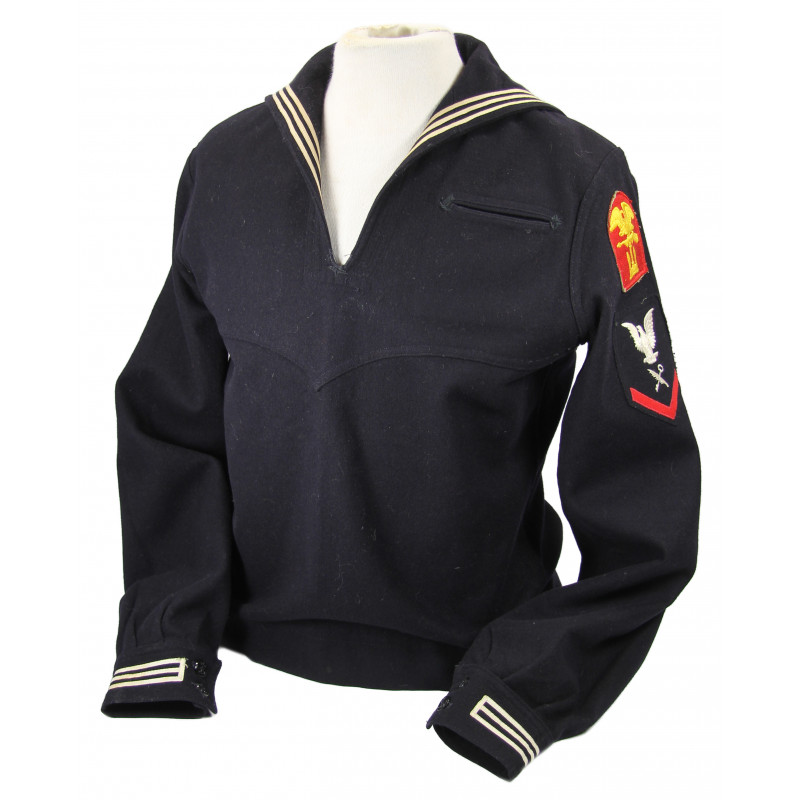 Jacket, Jumper, US Navy, Naval Amphibious Forces, Petty Officer 3rd Class, Ship's Serviceman Jacket, Jumper, US Navy, Naval Amphibious Forces, Petty Officer 3rd Class, Ship's Serviceman