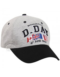 Casquette, D-Day Normandy, grise