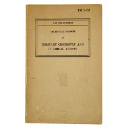 Manuel technique TM 3-215, Military Chemistry and Chemical Agents, 1942