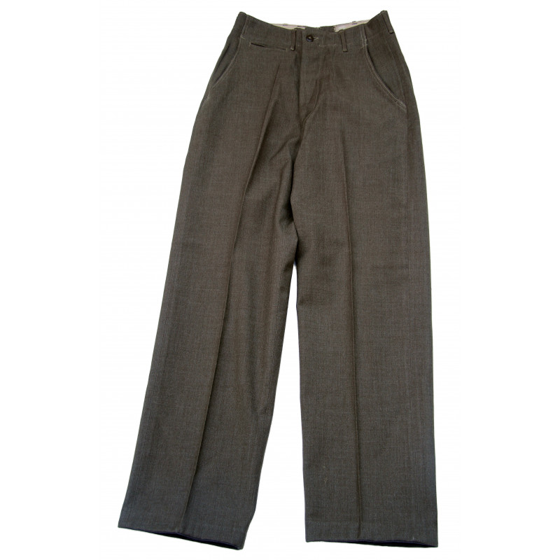 Trousers, Wool, Serge, M-1944, 29 x 33 Trousers, Wool, Serge, M-1944, 29 x 33