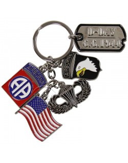 Key Ring, US Airborne (Tassel), Large
