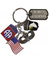 Porte-clés US Airborne (Pampille), grand modèle Porte-clés US Airborne (Pampille), grand modèle