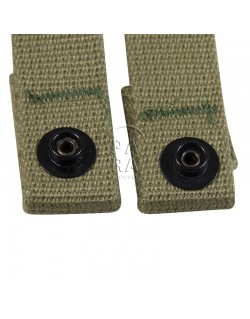 Straps, Canvas, 2nd type, parachutist helmet