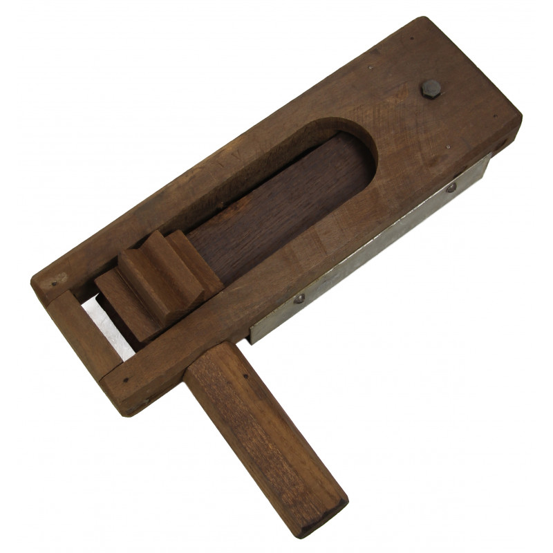 Crécelle Double En Bois Massif Goki - Instrument Sonore Pour Enfants à Partir De 3 Ans (Brun)