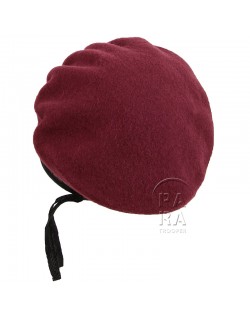 Beret, maroon, parachutist