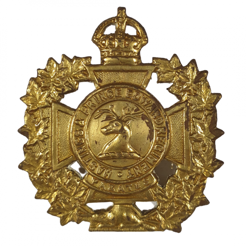 Badge, Cap, The Westminster Regiment, Italy & Holland, W. Scully Ltd., Montreal Badge, Cap, The Westminster Regiment, Italy & Holland, W. Scully Ltd., Montreal