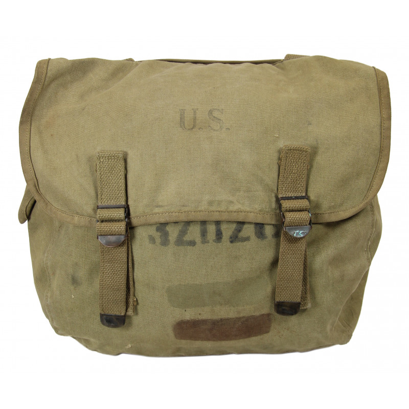 Bag, Field, M-1936, Officer, Named, invasion code, 1941 Bag, Field, M-1936, Officer, Named, invasion code, 1941