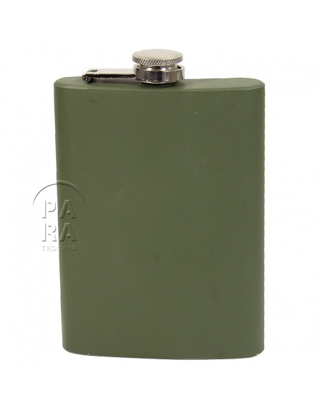 Flask, Khaki, 8 Oz.