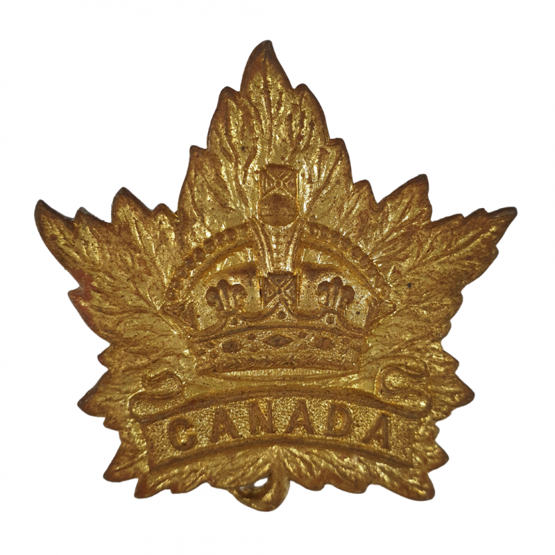 Badge, Cap, The Cameron Highlanders of Ottawa (MG), Normandie Badge, Cap, The Cameron Highlanders of Ottawa (MG), Normandie