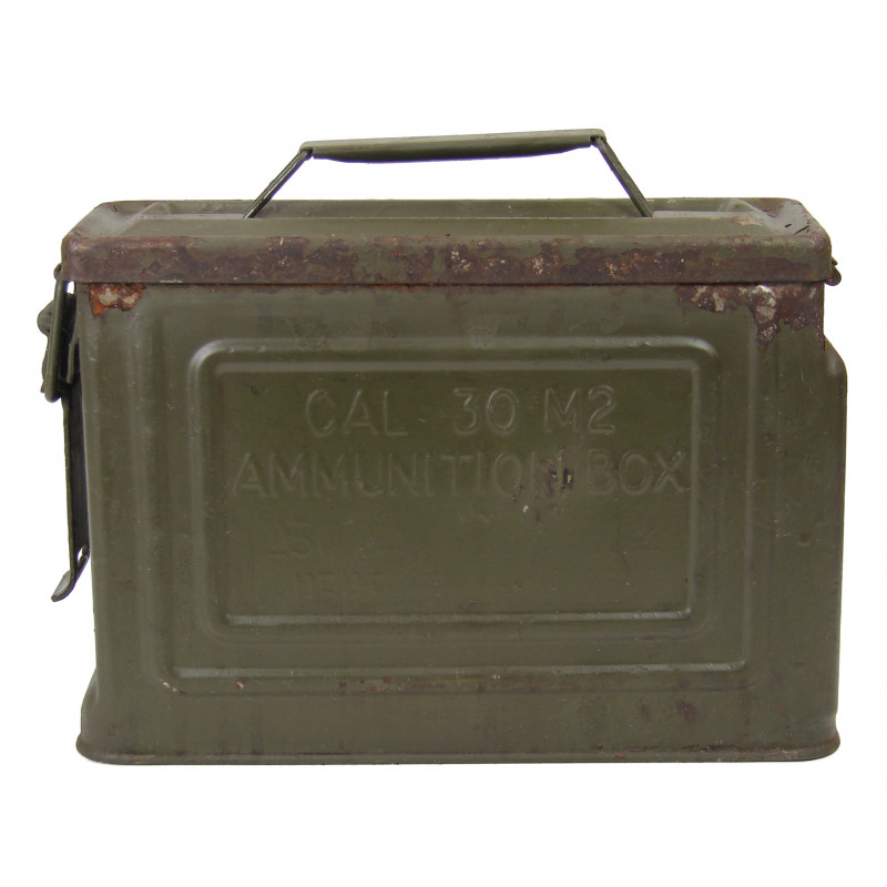 Case, Tin, Ammunition, Cal .30, S. F. LTD Case, Tin, Ammunition, Cal .30, S. F. LTD