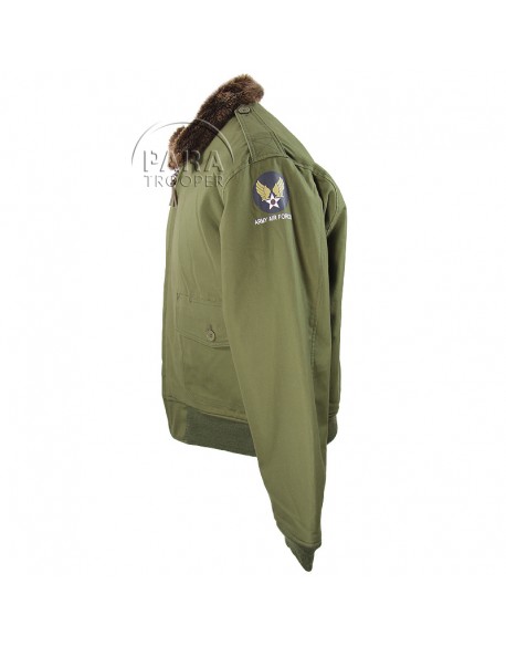 洋書 American Flight Jackets,Airmen &Aircraft Cotton A-2 Flight Jacket | Lightweight Cotton Jacket - Khaki