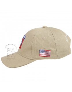 Casquette 82ème airborne, beige