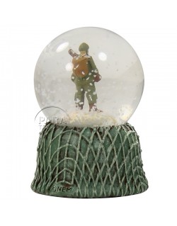 Snow globe, helmet, small