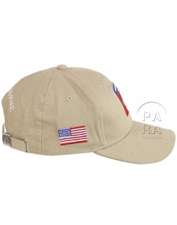 Casquette 82ème airborne, beige