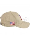 Cap, Baseball, 82nd Airborne, sand Cap, Baseball, 82nd Airborne, sand