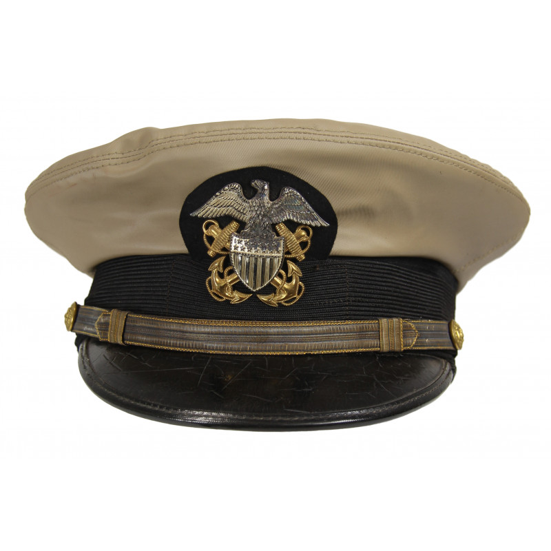 Cap, Officer, US Navy, Chino Cap, Officer, US Navy, Chino