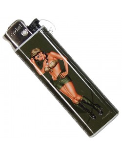 Briquet D-Day Pin-Up