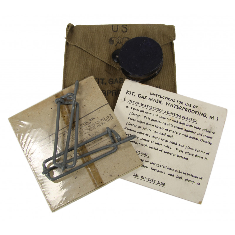 Kit Gas Mask, Waterproofing, M1 Kit Gas Mask, Waterproofing, M1