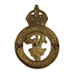 Badge, Cap, Royal 22e Régiment, Sicily, Italy & Holland