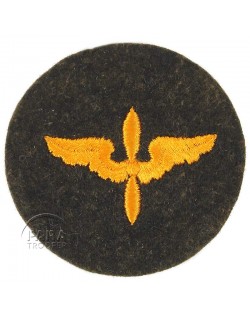 WW2 Air Cadet USAAF Army Air Force felt patch black WW2 Air Cadet USAAF Army Air Force felt patch black