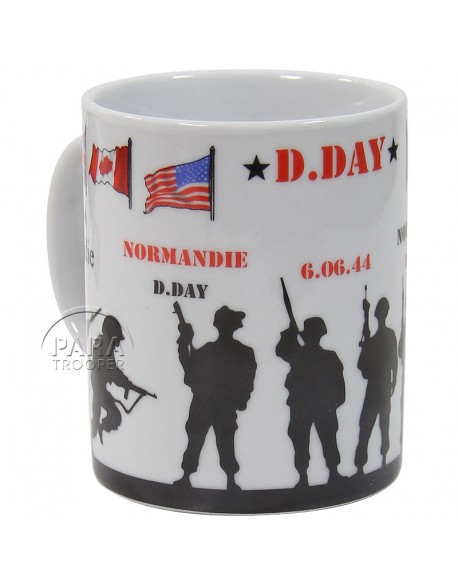 Mug D-Day soldats
