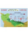 Post card, D-Day landing 1944