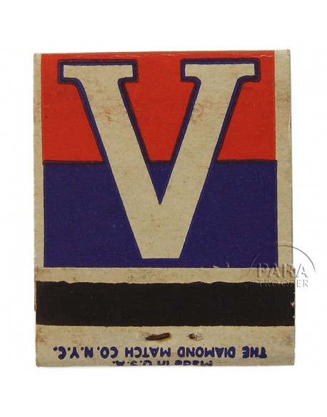 Boite d'allumettes, US VICTORY, War Saving Bonds