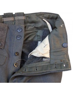 Heer/Waffen-SS M44 type breeches with leather seat, RBNr