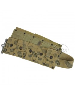 Ceinturon cartouchière M1 Garand, 1942, camouflé