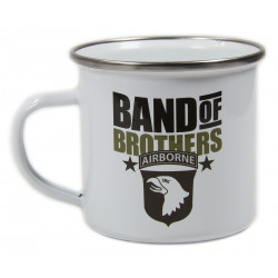 Cup, Enameled metal, Band of brothers, Curahee