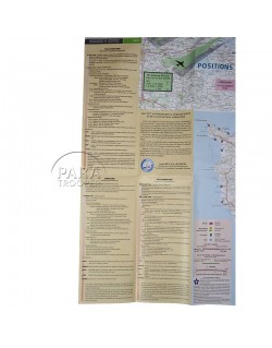 Carte IGN Normandie Jour-J, 6 Juin 1944