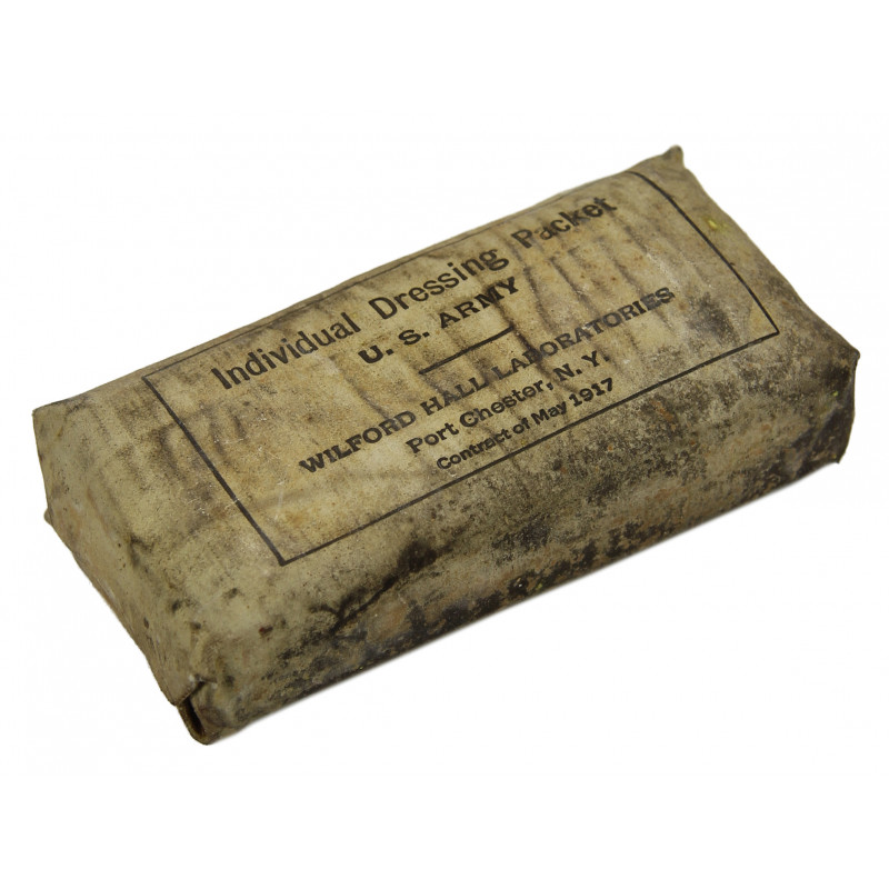 Packet, Dressing, Individual, US Army, May 1917 Packet, Dressing, Individual, US Army, May 1917