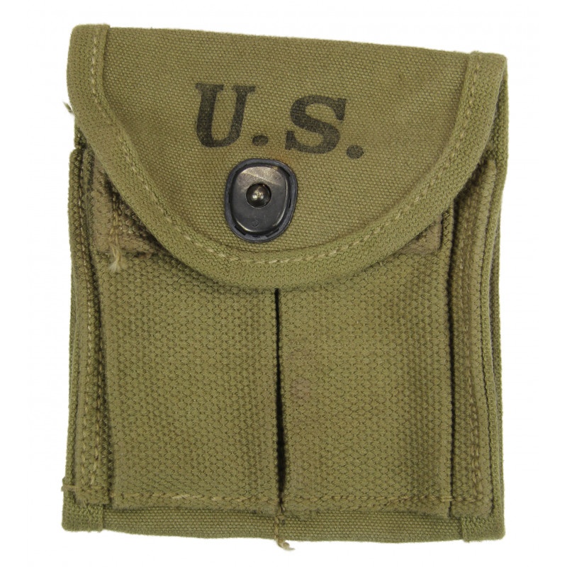 Porte-chargeurs carabine USM1, HAMLIN CANVAS GOODS CO. 1943 Porte-chargeurs carabine USM1, HAMLIN CANVAS GOODS CO. 1943
