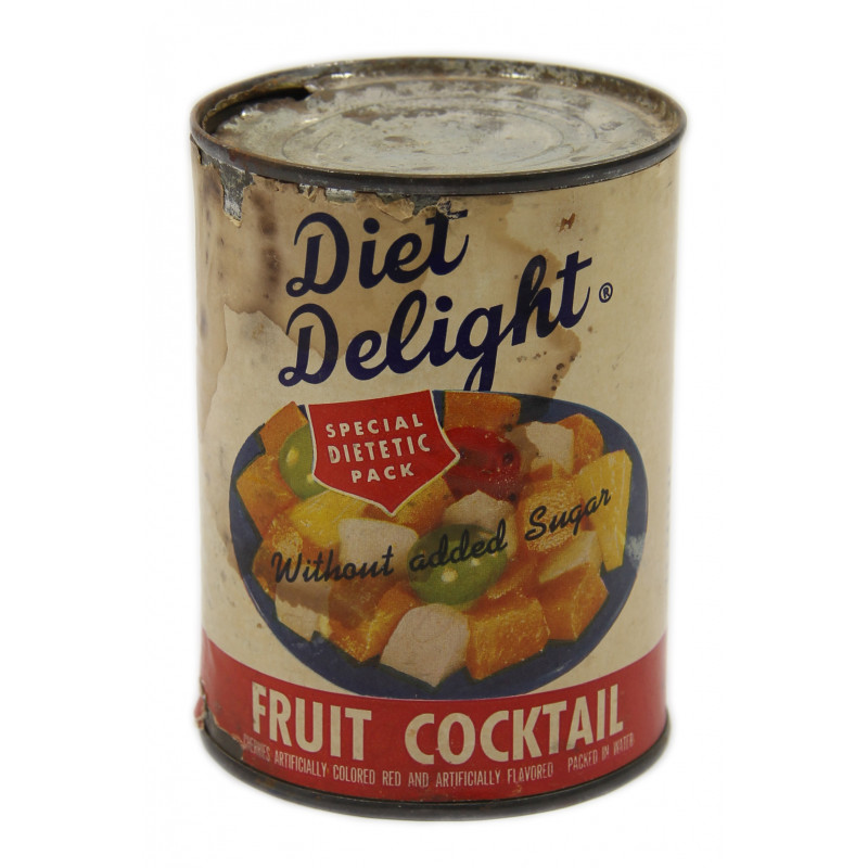 Can, Fruit Cocktail, 10-in-1 Ration Can, Fruit Cocktail, 10-in-1 Ration