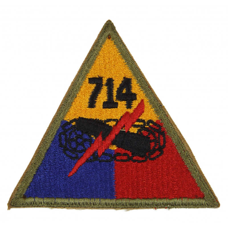 Patch, 714th Tank Battalion (12th Armored Division) Patch, 714th Tank Battalion (12th Armored Division)
