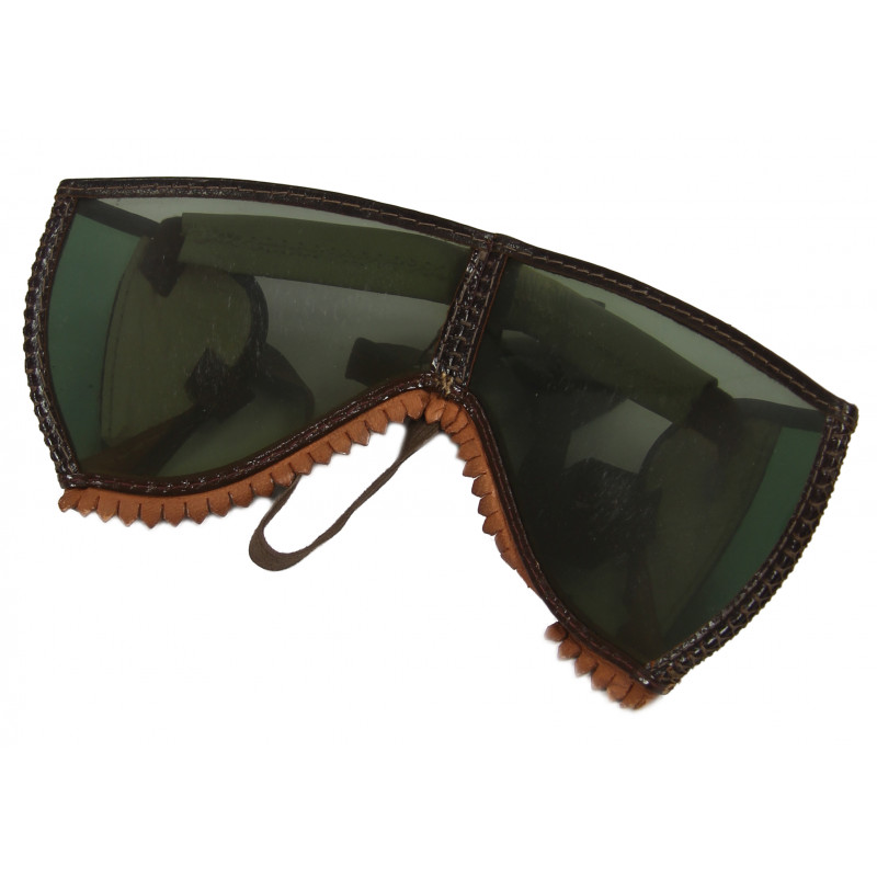 Goggles, Polaroid, Ski, M-1943, green, Mountain troops, FSSF Goggles, Polaroid, Ski, M-1943, green, Mountain troops, FSSF