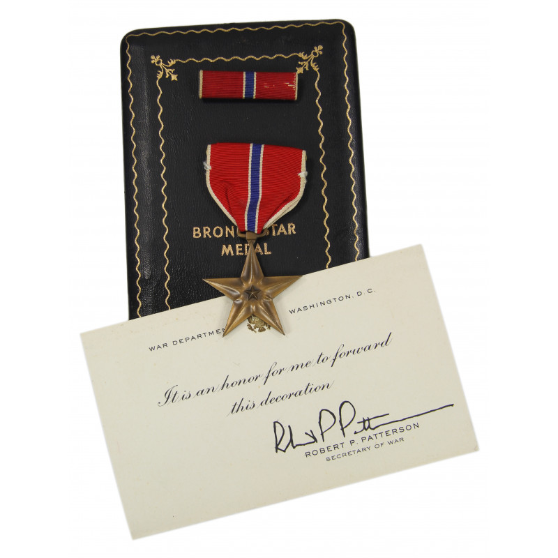 Medal, Bronze Star, in box, Named Medal, Bronze Star, in box, Named