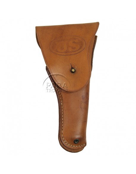 Holster, Belt pistol, Colt .45, Warren Leather Goods Co. Holster, Belt pistol, Colt .45, Warren Leather Goods Co.