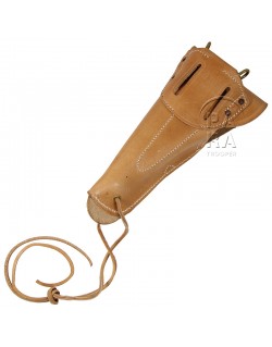 Holster de ceinturon pour Colt .45, fauve