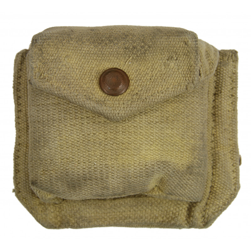 Case, Ammunition, Webbing, British, 1942, Normandy Case, Ammunition, Webbing, British, 1942, Normandy