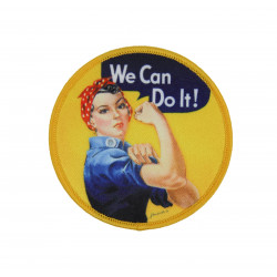 Patch, Rosie, the riveter
