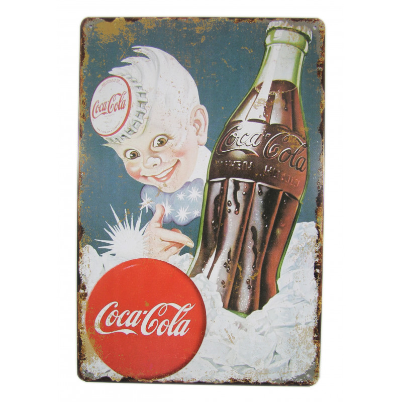 Plaque publicitaire, Coca-boy
