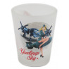 Verre à liqueur, pin up Sky Lady Verre à liqueur, pin up Sky Lady