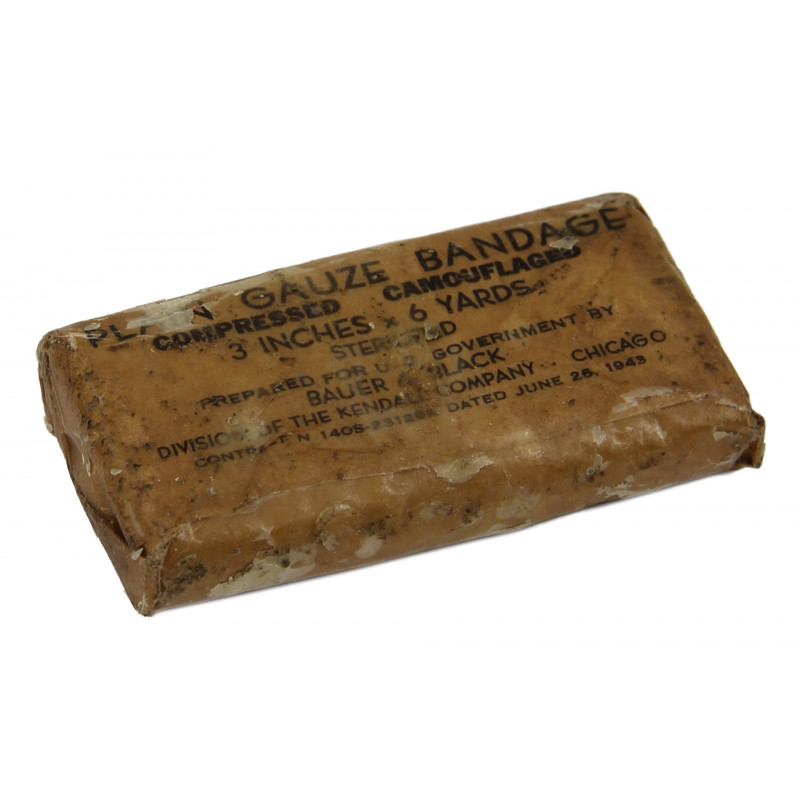 Packet, Dressing, Individual, US Army, June 26, 1943 Packet, Dressing, Individual, US Army, June 26, 1943